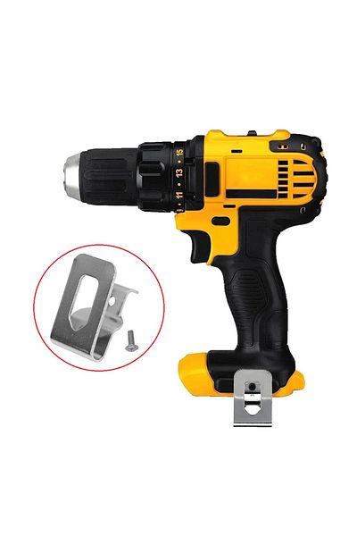 DAZZLEEX 2pcs Electric Drill Belt Clip Hooks For DeWalt 18V 20V Drill Driver N268241 N169778 DCD980 Hammer...