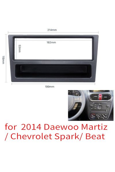 Choice Red Seicane 1 Din Car Radio Fascia For Opel Corsa (C) Meriva Omega (B) Vectra Vivaro Stero Surroud P