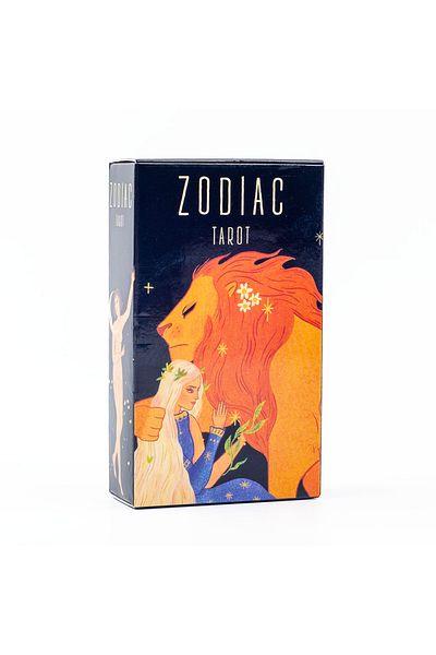 Choice Tk89k Zodiac Tarot 78-card Deck Divinatory Path Under The Stars Engaging Board Playing Game For Fami