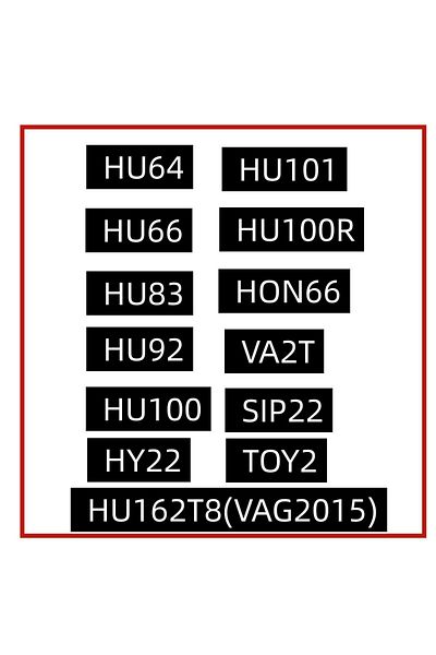 IWOWKEY Toy48 Lishi 2 In 1 2in1 Ne66 Toy48 Hyn14r Toy38r Nsn11 Nsn14 Toy43at