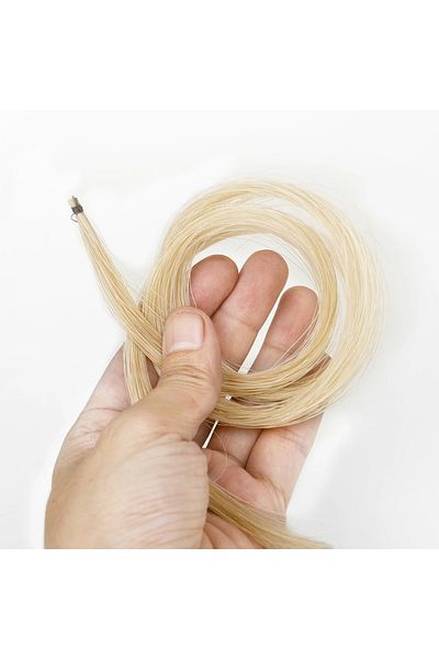 Choice 4 - 4 Violin Bow Hair Horsehair White Natural Horsehair Bow Hair Horse Tail For 4/4 3/4 1/2 1/8 1/4