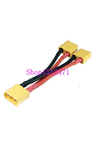 Choice Xt90 Parallel Battery Y Splitter Cable 1 Male To 2 Female For Lipo Battery