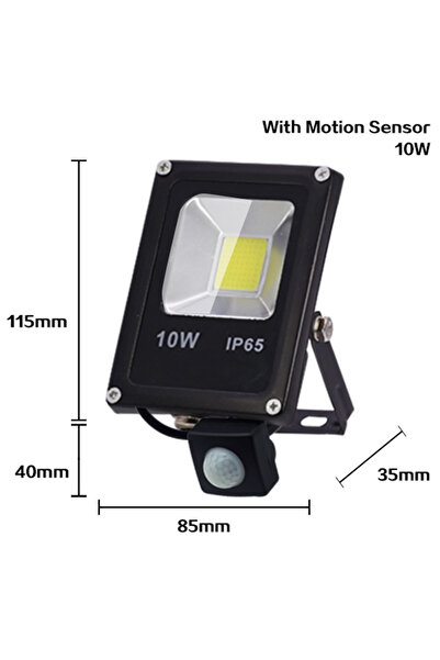 Choice ضوء طعام بمستشعر أبيض بارد 10 واط 220 فولت كشاف ليد 10 واط 30 واط 50 و...