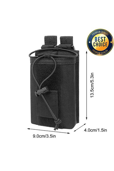 Choice حقيبة Bk Outdoor Hunting 1000d Talkie Pouch التكتيكية الرياضية Molle حقيبة حامل راديو من النايلون ومجلة Mag Poc
