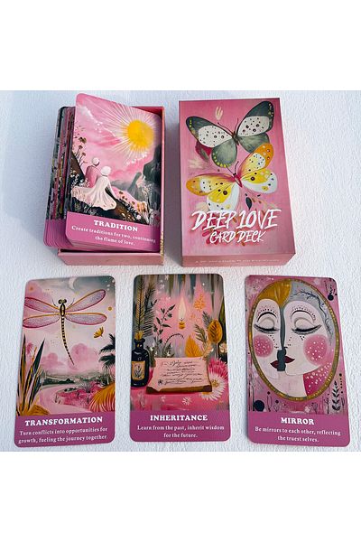 Choice D625 Romance Oracle Cards, Deep Love Tarot Cards, Relationship Card, English Version, Lover Clarity