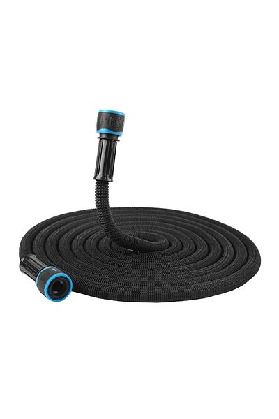 APWIKOGER 50ft Black Magic Watering Hose Flexible Expandable Garden Hose Reels Water Hose Pipe Car Wash Hose Q