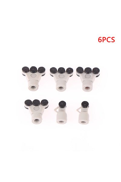 ZTOYL 6 PCS ONE SET WHEELS , 6 Small Wheels FOR 20cm Alloy Metal Soviet Union Air 225 An-225 Airplane M...