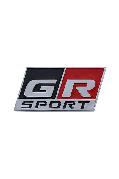 Choice gr Sport Chrome 3d Metal Logo gr Sport Emblem Car Trunk Decal Front Grill Badge gr Sport Sticker Acc