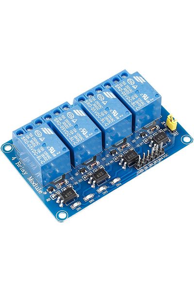 AOKIN 5v 4way Dc 5v 12v 24v 1/2/4/8 Channel Relay Module High And Low Level Trigger Dual Optocoupler Isola