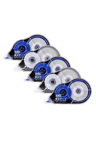 Choice -classical-5pcs 5pcs Correction Tape Roller 30mx5mm White Sticker Tape Student Simple Error Eraser T