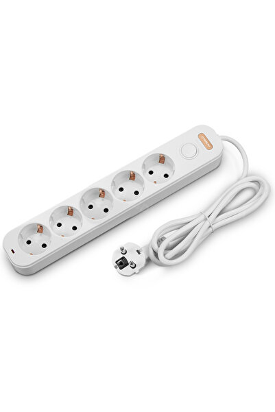 Choice قابس الاتحاد الأوروبي DL-005 شريط طاقة قابس الاتحاد الأوروبي منافذ 3/4...