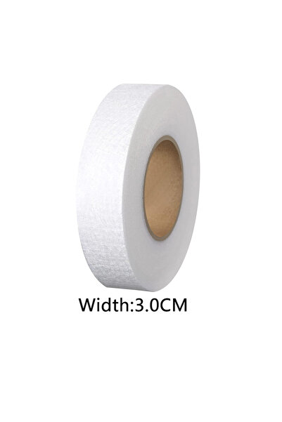 Choice شريط لاصق لربط القماش بعرض 3.0 سم وطول 65 ياردة، شريط مكواة على الحاشي...