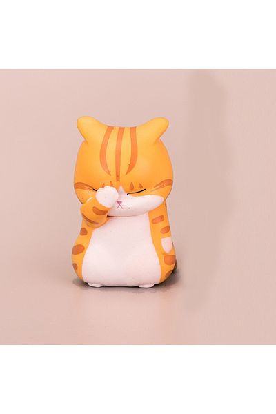 Choice Style 1 1pc Cover Your Face Cat Figure Cartoon Anime Peripheral Kitten Doll Toy Cake Ornaments