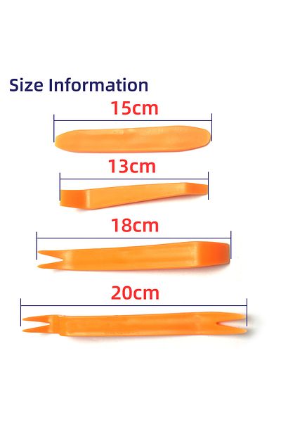 Choice 4pcs 1/4pcs Car Door Clip Car Disassembly Tool Set Dvd Stereo Modification Kit Interior Plastic Deco