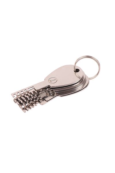 Choice Huk Tools Stainless Steel Comb Lock 9in1 Full Set Repair Tool