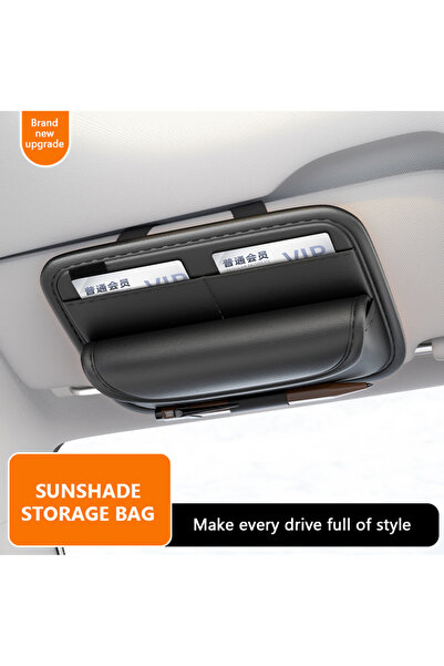 Choice حامل نظارات شمس فاخر من SEAMETAL باللون الأسود، حقيبة تخزين واقية من ا...