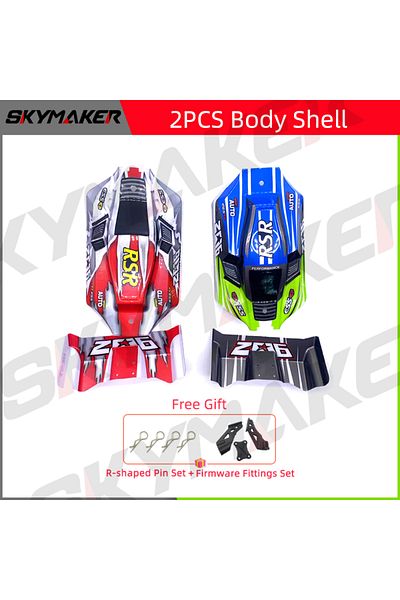Choice Redgreen-bodyshell Original Wltoys 1:14 1/14 144001 Rc Car Accessories Body Shell R-shaped Pin Firm