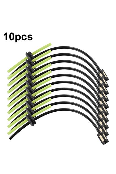 Choice 10PCS Fuel Hose Pipe With Fuel Filter Kit For Strimmer Cutter Mower Trimmer Gasoline Fuel Tank Fi...