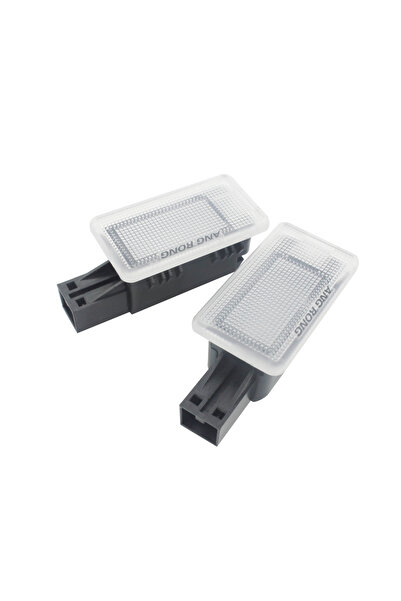 Choice 6000K أبيض ANGRONG CANBUS LED أبيض أسفل عتبة الباب لضوء القدمين لسيارة فولفو S60 S80 V40 V