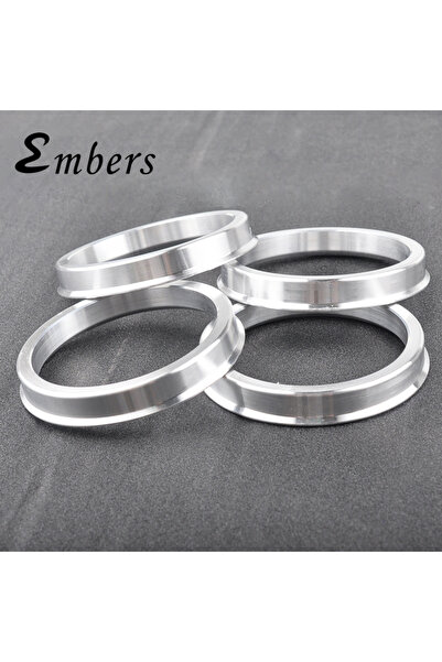 Choice1 66.6-57.1 سبائك الألومنيوم 4 قطع حلقة مركز محور العجلة طوق تجويف عجلة...