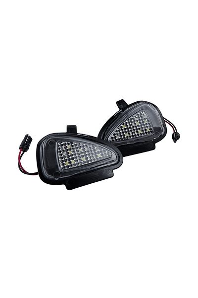Choice 6000k أبيض 2x مصباح LED للبركة أسفل المرآة لسيارة فولكس فاجن جولف Mk6 جيتا Mk4 باسات Eos شاران توران تيجو