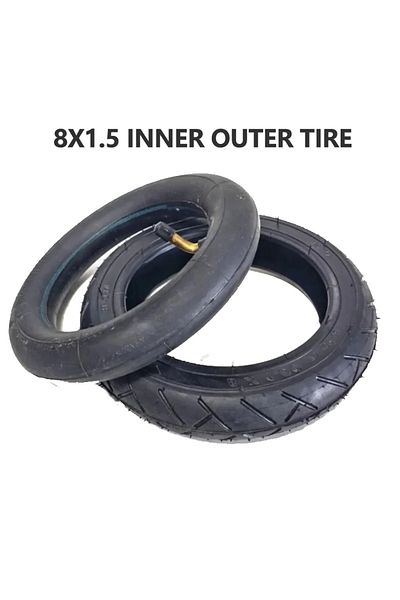 Choice أنبوب داخلي وخارجي 8 بوصة إطار عربة أطفال سكوتر بمحرك 8x1.50 أنبوب خارجي داخلي 8* 1.5 ملحق