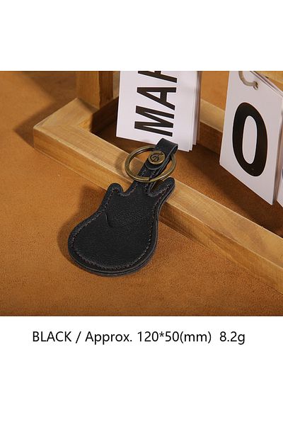 Choice Not Include Picks Black Pu Leather Key Chain Guitar Picks Holder Keychain Plectrums Bag Case Guitar