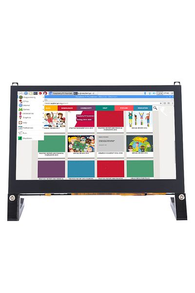 Choice شاشة عرض LCD جديدة تعمل باللمس بالسعة MIPI DSI مقاس 4.3 بوصة لـ Raspberry Pi 5...