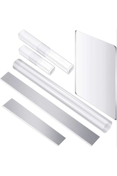 Choice 4 قطع/مجموعة من أسطوانات تشكيل الطين الأكريليكي وقواطع الطين البوليمري...