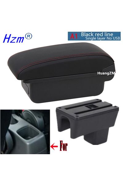 Choice A1 Red Line No Usb For Suzuki Swift Armrest Box For Suzuki Swift Car Armrest Car Accessories Interio