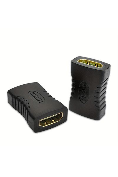 Choice 2pcs 2pc Extender Adapter Coupler Connector Hdmi Female To Female F/f 1080p 4k Hdtv