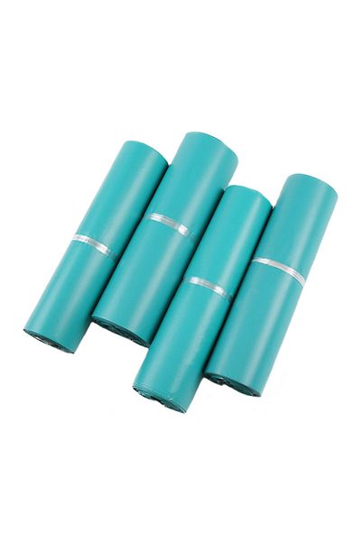 Choice 25x35cm 50pcs 50pcs/pack Plastic Poly Mailing Bags Thicken Green Express Bags Self-seal Clothing G