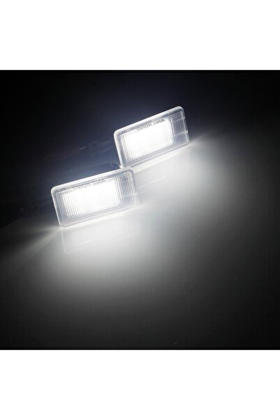 Choice 6000K أبيض ANGRONG CANBUS LED أبيض أسفل عتبة الباب لضوء القدمين لسيارة فولفو S60 S80 V40 V