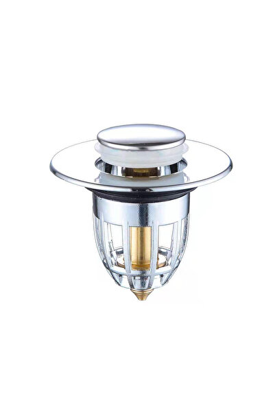 Choice 1 قطعة 1/2/5 قطع فلتر حوض تصريف ارتدادي عالمي من الكروم مع فلتر حوض من...