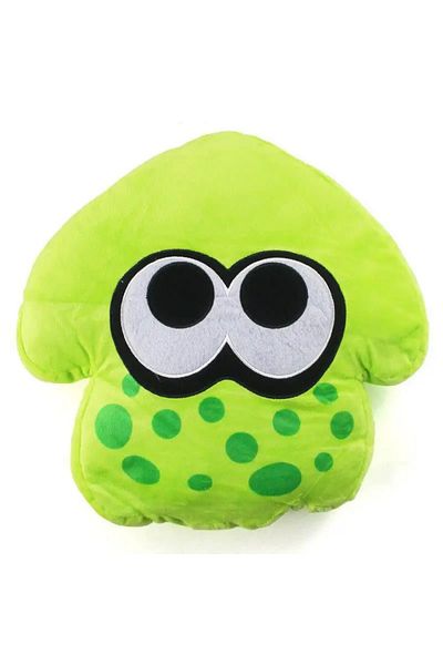 Choice 33cm A 33cm Orange Green Splatoon Inkling Anime Kawaii Animal Pollow Cushion Plush Peluche Soft Stuf
