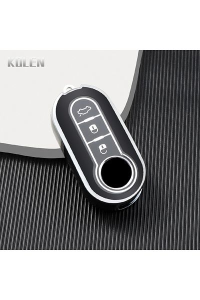 Choice Black Tpu Car Remote Key Case Cover Shell Fob For Fiat 500 Ducato Panda 500l Punto Lancia Musa For C