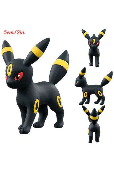 Choice Umbreon Original Takara Tomy Pokemon Umbreon Eevee Sylveon Vaporeon Sylveon Figure Toys Anime Flareo