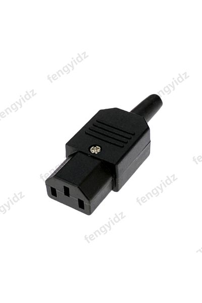 Choice Type 1 Iec320 C14 C13 Electrical Ac Socket 3 Female Male Inlet Plug Connector 3pin Socket Mount