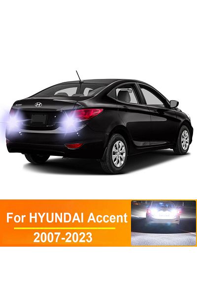 Choice 2 قطعة لسيارة هيونداي أكسنت 2007- 2015 2016 2017 2018 2019 2020 2021 2022 2023 T15 W16W LED احتياطية...