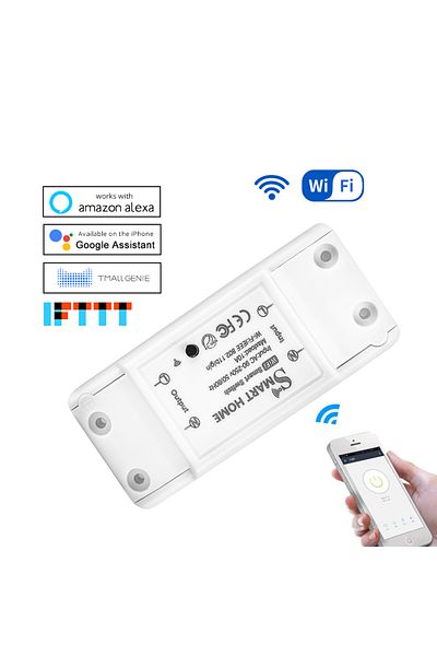 Choice Wifi Breaker Tuya Wifi Smart Switch Breaker Wireless Light Switch Voice Control Timer App Smart Life