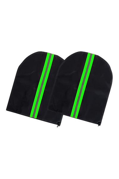 Choice 1 Pair 1 Pair Waterproof Side Mirror Covers Auto Rearview Protection Cover With Reflective Strip Fo