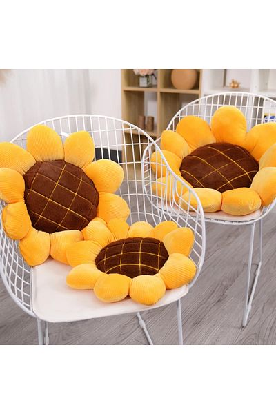 Choice 40cm 1pc 40/50/70cm Stuffed Soft Plant Sunflower Plush Toys Cute Chair Car Plush Cushion Office Nap