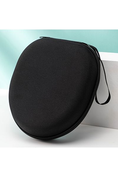 Choice Black Headworn Eva Earphone Bag Storage Bag，anti Drop And Anti Pressure， Used For Iron Triangle B&o
