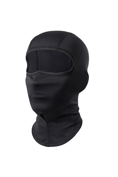 Choice قناع تبريد كامل للوجه باللون الأسود لراكبي الدراجات النارية في الصيف ق...
