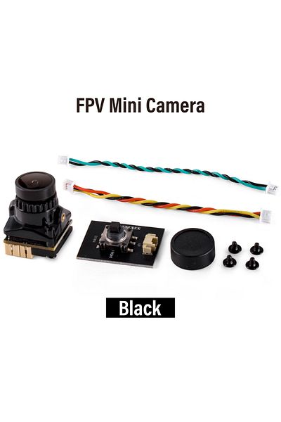 Choice Black 9imod Fpv Camera 1800tvl 5mp 2.1mm 1/3 Coms Ir Blocked Senso 5v-40v Ntsc/pal With Osd Interna