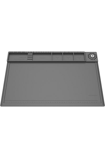 Choice Gray Silicone Repair Pad 932°f Heat-resistant Soldering Mat Waterproof Electronic Repair Work Mat Wi