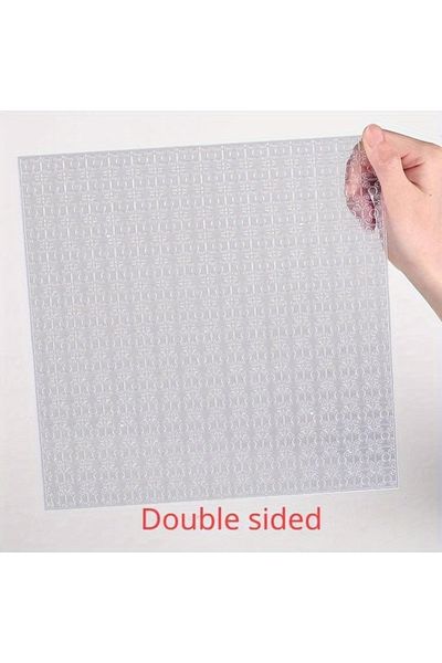 Choice Clear 10in*10in Double Side Baseplates Transparent Small Particle Moc Building Block Base Plate Floo