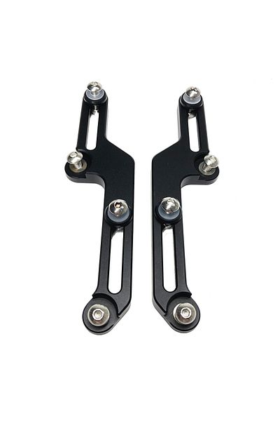 Choice Black Motorcycle Cnc Windscreen Adjusters Airflow Adjustable Windshield Bracket For Honda Cb500x Cb