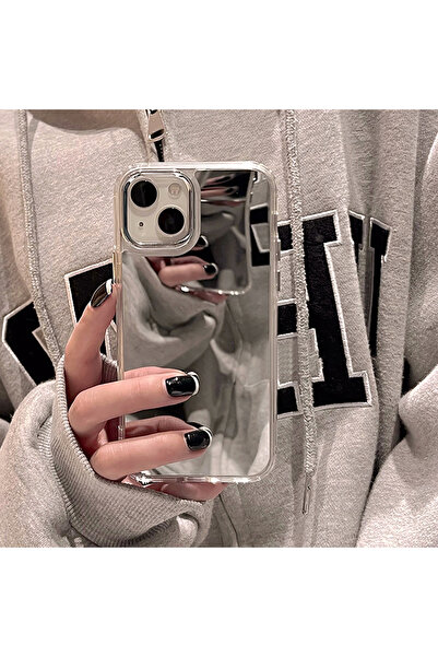 Choice جراب مرآة مكياج فاخر فضي اللون لهاتف iPhone 11 غلاف لهاتف iPhone 11 له...