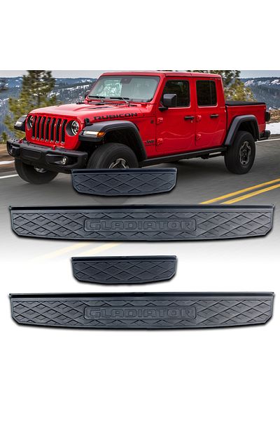 Choice For  Jeep Gladiator 2020 4 Door Sill Guards Entry Guards Plate Cover